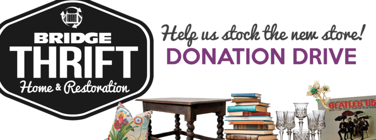 Donation Drive - Help Stock the New Store!